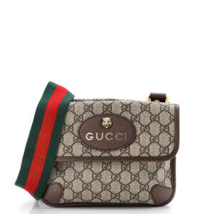 Gucci Neo Vintage Flap Messenger Gg #240405G14B